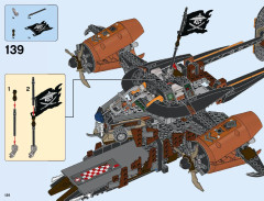 LEGO 70605 instructions page 128 – build guide