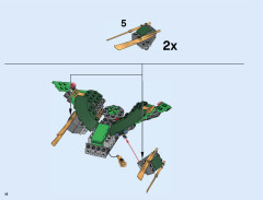 LEGO 70605 instructions page 18 – build guide