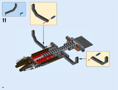 LEGO 70605 instructions page 34 – build guide