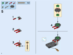 LEGO 70605 instructions page 6 – build guide