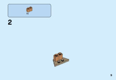 LEGO 70606 instructions page 9 – build guide