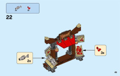 LEGO 70607 instructions page 45 – build guide
