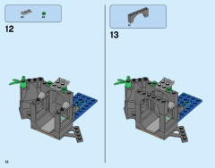 LEGO 70608 instructions page 12 – build guide