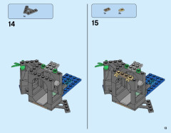 LEGO 70608 instructions page 13 – build guide