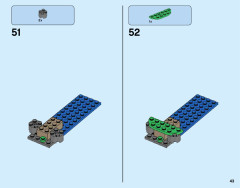 LEGO 70608 instructions page 43 – build guide