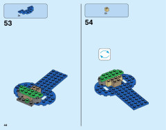 LEGO 70608 instructions page 44 – build guide