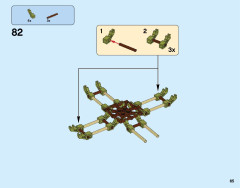 LEGO 70608 instructions page 65 – build guide