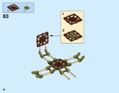 LEGO 70608 instructions page 66 – build guide