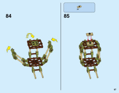 LEGO 70608 instructions page 67 – build guide