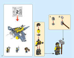LEGO 70609 instructions page 2 – build guide