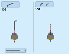 LEGO 70609 instructions page 44 – build guide