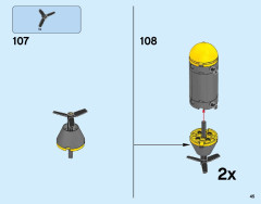 LEGO 70609 instructions page 45 – build guide