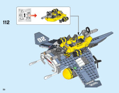 LEGO 70609 instructions page 50 – build guide