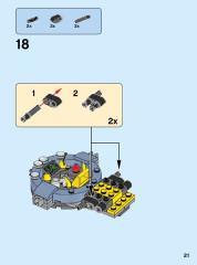 LEGO 70610 instructions page 21 – build guide