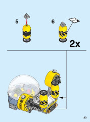 LEGO 70610 instructions page 33 – build guide