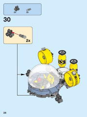LEGO 70610 instructions page 34 – build guide