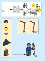 LEGO 70610 instructions page 4 – build guide