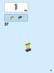 LEGO 70610 instructions page 43 – build guide
