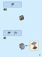 LEGO 70610 instructions page 45 – build guide