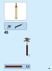 LEGO 70610 instructions page 49 – build guide