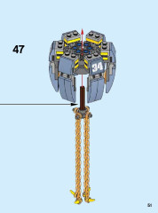 LEGO 70610 instructions page 51 – build guide