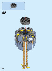 LEGO 70610 instructions page 52 – build guide