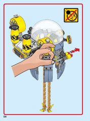 LEGO 70610 instructions page 54 – build guide