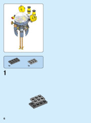LEGO 70610 instructions page 6 – build guide