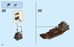 LEGO 70610 instructions page 14 – build guide