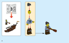 LEGO 70610 instructions page 2 – build guide