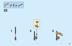 LEGO 70610 instructions page 21 – build guide
