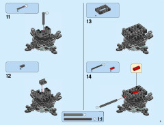 LEGO 70611 instructions page 9 – build guide
