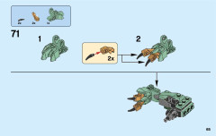 LEGO 70612 instructions page 65 – build guide