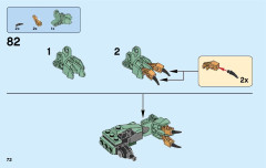 LEGO 70612 instructions page 72 – build guide