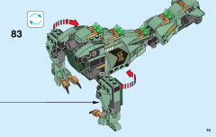 LEGO 70612 instructions page 73 – build guide