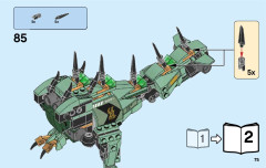 LEGO 70612 instructions page 75 – build guide