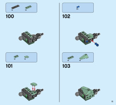 LEGO 70612 instructions page 11 – build guide