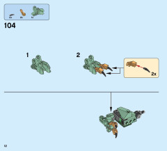 LEGO 70612 instructions page 12 – build guide