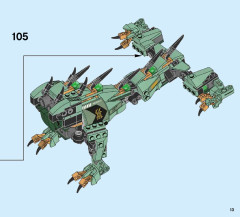 LEGO 70612 instructions page 13 – build guide