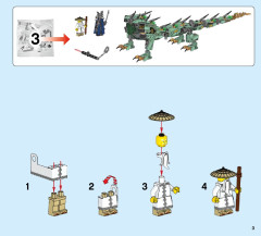 LEGO 70612 instructions page 3 – build guide
