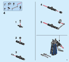 LEGO 70612 instructions page 5 – build guide