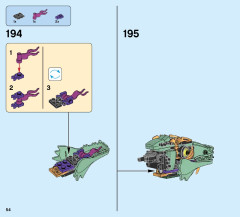 LEGO 70612 instructions page 54 – build guide