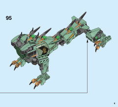 LEGO 70612 instructions page 9 – build guide