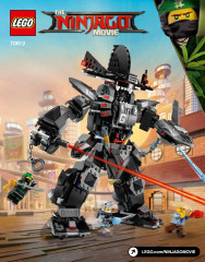 LEGO 70613 instructions page 1 – build guide