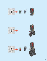 LEGO 70613 instructions page 3 – build guide