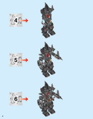 LEGO 70613 instructions page 4 – build guide