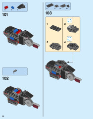 LEGO 70613 instructions page 44 – build guide