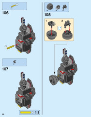 LEGO 70613 instructions page 46 – build guide