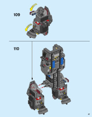 LEGO 70613 instructions page 47 – build guide