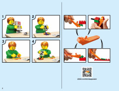LEGO 70614 instructions page 2 – build guide